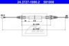 ATE 24.3727-1000.2 Cable, parking brake